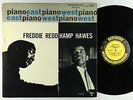 Freddie Redd/Hampton Hawes  - Piano: East/West LP - Prestige Mono DG RVG W 50th
