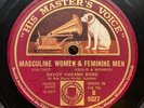 SAVOY HAVANA BAND - ‘MASCULINE WOMEN & FEMININE MEN’ 1926 HMV 78 CAMP CLASSIC