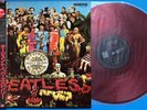 The Beatles – Sgt. Pepper's Lonely Hearts Club Band , EAS70137 Red Vinyl LP OBI