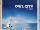 Owl City ‎– Ocean Eyes Very Rare White Text White & Blue Vinyl 2LP