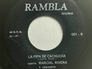 MARCIAL RIVERA Y CONJ - La Pipa de Cachucha / RARE PLENA JIBARA PUERTO RICO 45