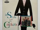 The Crickets - In Style with the Crickets - Rare Stereo LP - Textured Cover -