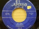 Vocaltones   My Girl 45 RPM   RaRe Doo Wop    Apollo 488  Original