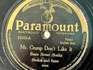 BEALE STREET SHEIKS (Stokes and Sane) PARAMOUNT  Mr.Crump Don’t Like It/ In D