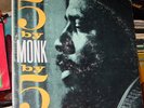 THELONIOUS FIVE BY MONK BY FIVE VINTAGE ALBUM VINYL RECORD STEREO NICE