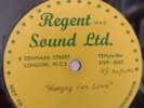 Rare Regent sound Acetate 'Hungry for love/Blue Girl'unknown group 1963 Mod/Beat