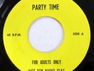 DEAN MARTIN & JERRY LEWIS 45 For Adults Only VG++ on Party Time novelty  Mc725