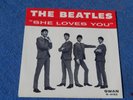 7 inch jukebox 45 rpm sleeve only: THE BEATLES - SHE LOVES YOU - SWAN S-4152
