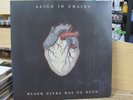 USED 2009 CLEAR VINYL ALICE IN CHAINS BLACK GIVES WAY TO BLUE LP.