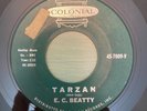 Jungle Rockabilly 45 E.C. Beatty - Tarzan COLONIAL Hear