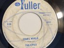 THE EPICS   CRUEL WORLD   FULLER RECORDS 2680 “PROMO”   Orig. FL GARAGE 45