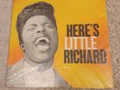 HERE'S LITTLE RICHARD LP RARE SEALED LOOSE BAGGY 1957 HEAVY PRESS ORIGINAL