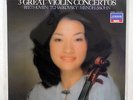 KYUNG WHA CHUNG 3 GREAT VIOLIN CONCERTOS LONDON L35C-5203,4 JAPAN VINYL 2LP