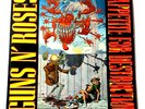 GUNS N' ROSES APPETITE FOR DESTRUCTION 1987 GERMAN PRESS STICKER GEFFEN