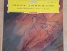 Stravinsky DGG 138920 SLPM Red Stereo Le Sacre Du Printemps Karajan Tulip 6/64