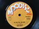 I ROY & THE EBONY SISTERS - LET ME TELL rare UK 1971 / SKINHEAD REGGAE SKA / VG+