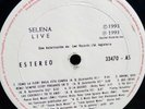 Selena – En Vivo  EMI–33470 PROMO DIDECA GUATEMALA PRESS VERY RARE