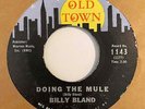 Mod New Breed R&B 45 BILLY BLAND Doing The Mule/Farmer In The Dell HEAR Old Town