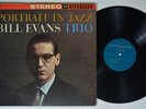 BILL EVANS TRIO Portrait In Jazz RIVERSIDE LP VG+ 1966 stereo pressing