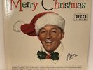 Bing Crosby Merry Christmas Lp 1960 Decca Reissue Vinyl Record VG+/EX  NICE