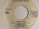 Disco Rap 45 LONNIE LOVE Young Ladies Profile Promo Aleems HEAR Rare