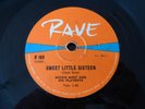 MICKIE MOST, SWEET LITTLE SIXTEEN 78 rpm Rock 'n' Roll South Africa Rave Label
