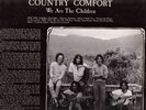 Country Comfort Trim Records '75 LP We Are The Children Hawaii indy Cyrus Faryar