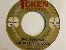 Sweet Soul 45 THE RESONICS I'm Really In Love/Think Right Token HEAR Rare