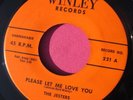 THE JESTERS - Please Let Me Love You - 45 rpm - Winley 221