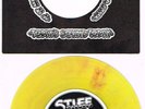 THE DAMNED - 1976 DEMOS FEEL THE PAIN + 2 YELLOW + RED STREAKS VINYL 7