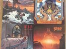 DIO   FOUR LPs  HOLY DIVER  THE LAST IN LINE  SACRED HEART  DREAM EVIL  VG+/VG+