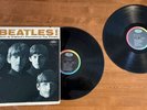 Meet the Beatles 1964 Capital Records Vinyl Album T-2047 WITH Beatles VI T-2358