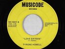 Funk C&W Outsider 45 - Tyrone Howell - Love Sixteen - Musicode - mp3 - unknown?