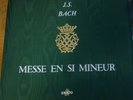 FRITZ WERNER - INGEBORG RICHELT  / BACH messe in B minor / ERATO LDE 3073/5