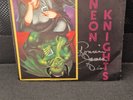Black Sabbath Neon Knights single autographed by Ronnie James Dio
