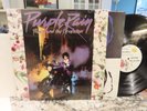 PRINCE AND THE REVOLUTION PURPLE RAIN SOUNDTRACK VG++/NM- LP SHRINK & POSTER