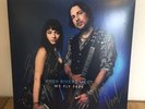 when rivers meet we fly free hand signed blue splatter vinyl  album lp