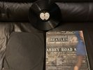 THE BEATLES: Abbey Road. Misaligned Apple. No Her Maj. 1st Press. (1 Mother) Ex