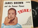 JAMES BROWN & THE FAMOUS FLAMES - THINK  - BABY COVER - LP - KING 683 - MONO