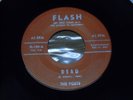 HALLOWEEN 45RPM. POETS, RED LABEL.  DEAD /  VOWELS OF LOVE.  VG+.