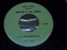HALLOWEEN 45RPM. RADIO SPOT ANNOUNCEMENT.  MANSION OF DOOM.  VG++.