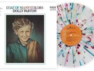 Dolly Parton Coat of Many Colors Vinyl Me Please VMP Rainbow Splatter