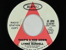 Northern Soul Funk Breaks 45 - Lynne Randell - That's A Hoe Down - Epic VG+ mp3