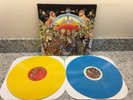 Of Montreal – Satanic Panic In The Attic ; 2014 LPS LTD ED YELLOW/BLUE EX