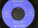 SURFARIS: wipe out / surfer joe PRINCESS 7