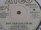 Vivian Reed * Save Your Love For Me * Dynells * Let Me Prove That I Love You *