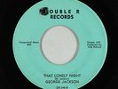 Northern Soul 45 - George Jackson - That Lonely Night - Double R - VG+ mp3
