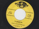 DOOWOP bw ROCKER 45 -TONY & THE DAYDREAMS - I'LL NEVER TELL  - HEAR -1958 PLANET