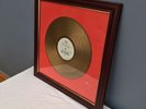 Frank Sinatra Come Fly With Me Gold Vinyl Framed Capital Record 1958 Promotional