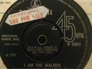 THE BEATLES  - HELLO.GOODBYE - PARLOPHONE - 45 FACTORY  SAMPLE STICKER